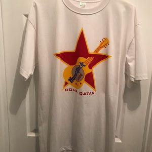 Classic New XL Hard Rock Cafe T-shirt Doha, Qatar